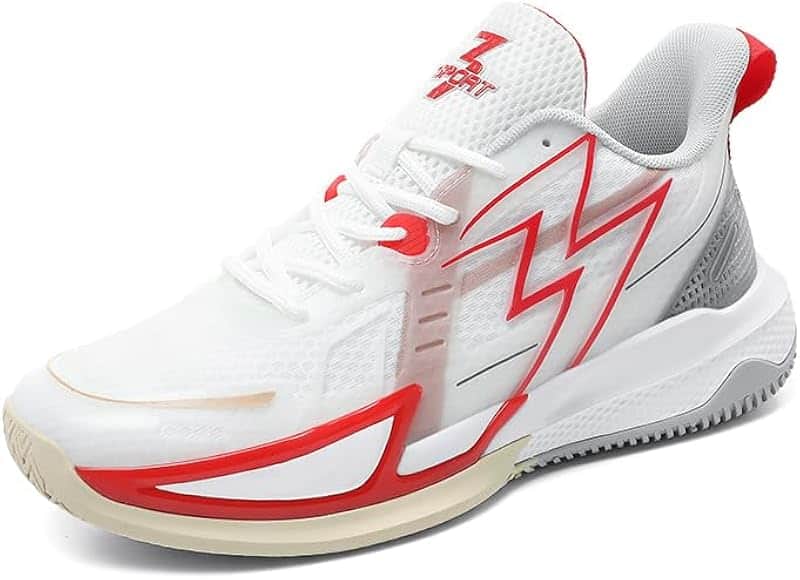 Women's Basketball Shoes Lightweight Non Slip Breathable Fluorescent Athletic Volleyball…
