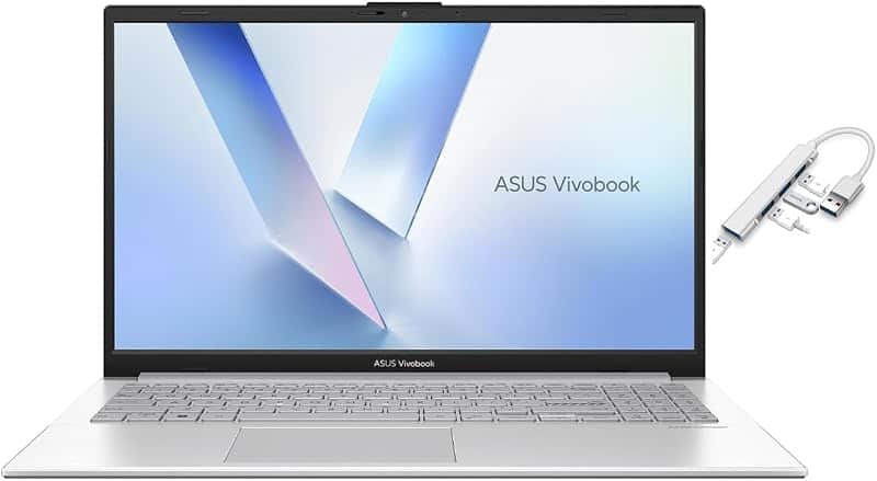 Vivobook Go 15.6” FHD Laptop|Intel Processor N150|Intel UHD Graphics|Webcam|Silver| 8GB R…