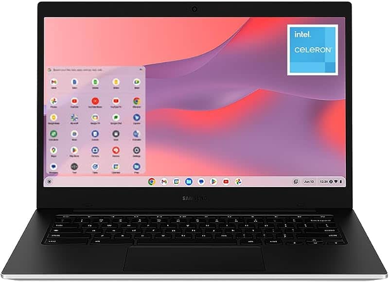 14" Galaxy Chromebook Go Laptop PC Computer, Intel Celeron N4500 Processor, 4GB RAM, 64GB…