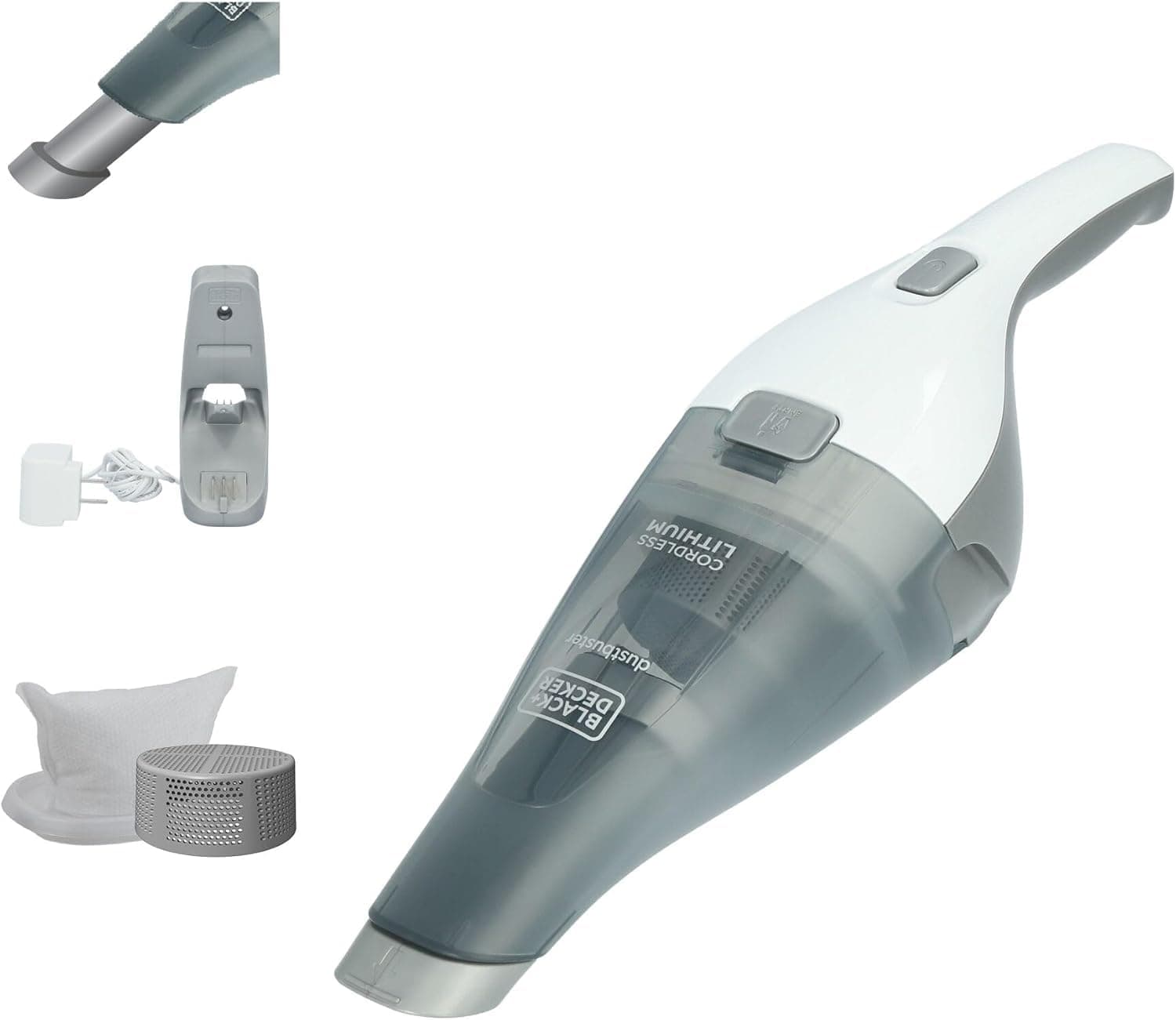 dustbuster Cordless Handheld Vacuum, Portable Car Vacuum Cordless Rechargeable, Wall Moun…