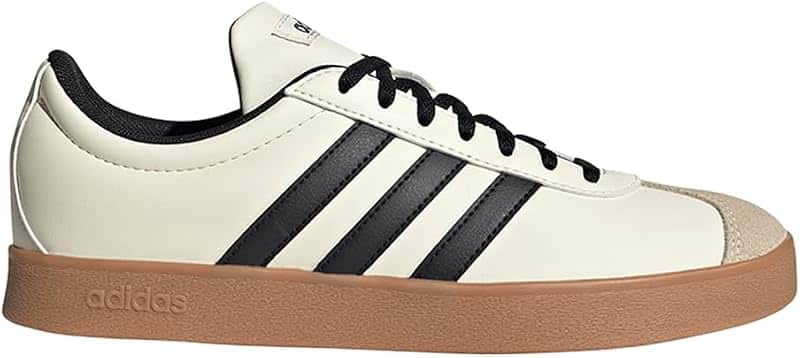 Womens Vl Court Base Sneakers Shoes Casual - White