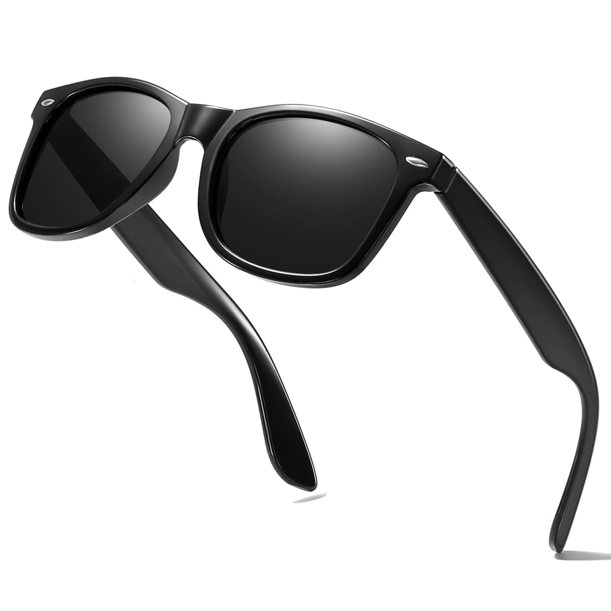 Retro Classic Polarized Sunglasses for Men Women Square Frame