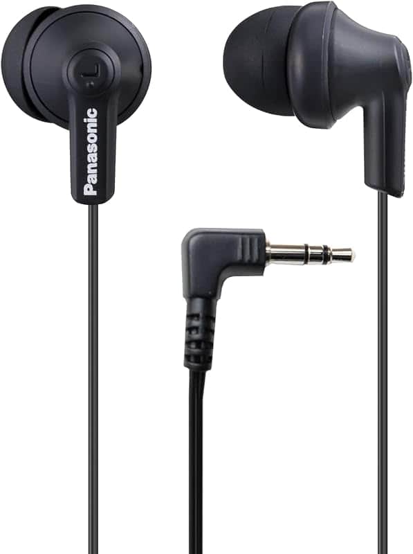 ErgoFit Wired Earbuds, In-Ear Headphones with Dynamic Crystal-Clear Sound and Ergonomic C…