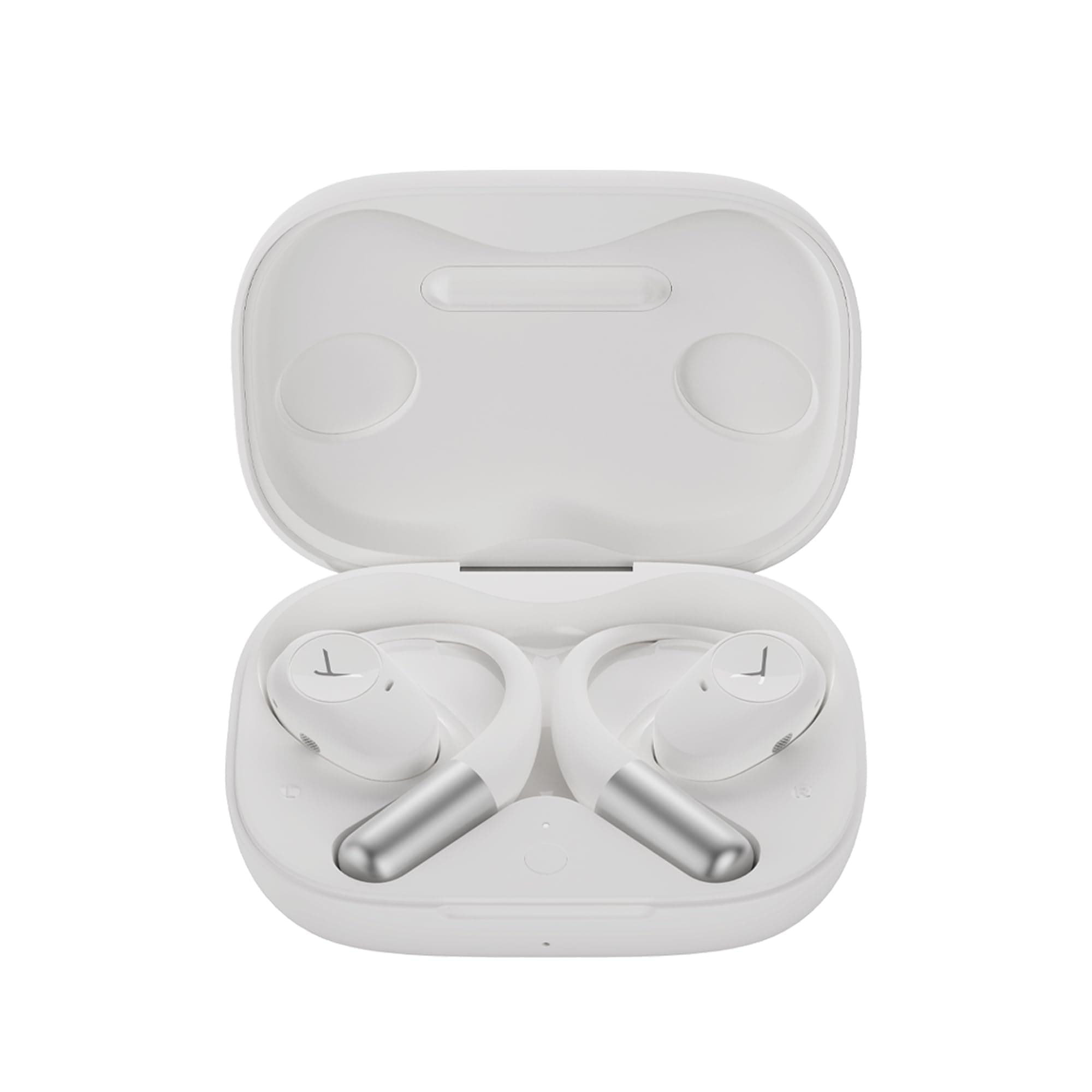 AMIRON 200 True Wireless Earbuds w/Ear Hooks, White