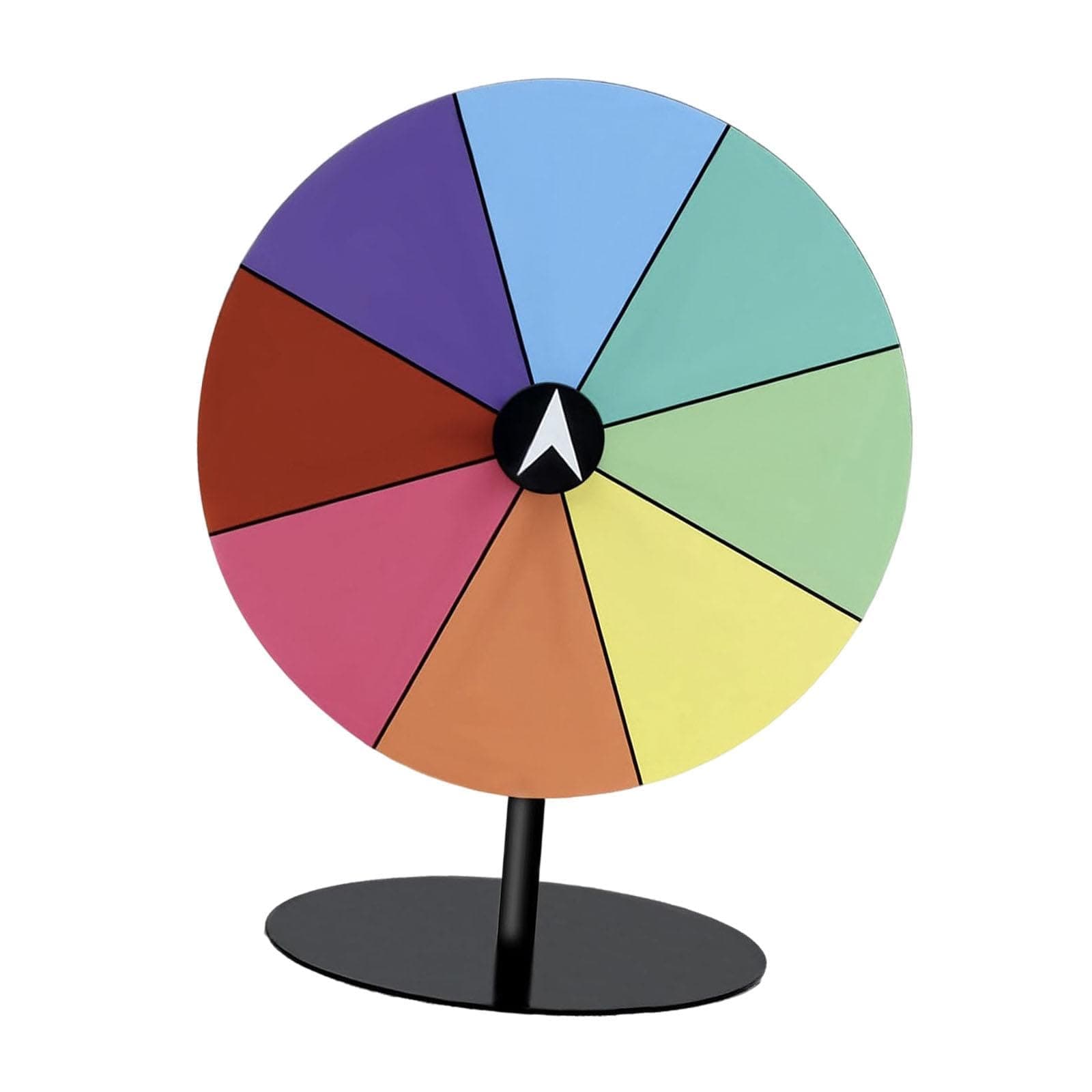 Vaveren Tabletop Prize Turntable Roulette Wheel for Party Promotional Activities Pub