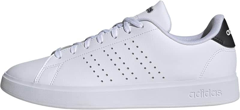 Mens Advantage 2.0 Tennis Sneakers Shoes Casual - White