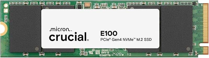 E100 1TB M.2 NVMe PCIe Gen4 Internal SSD, Up to 5,000MB/s, Laptop & Desktop Compatible -…