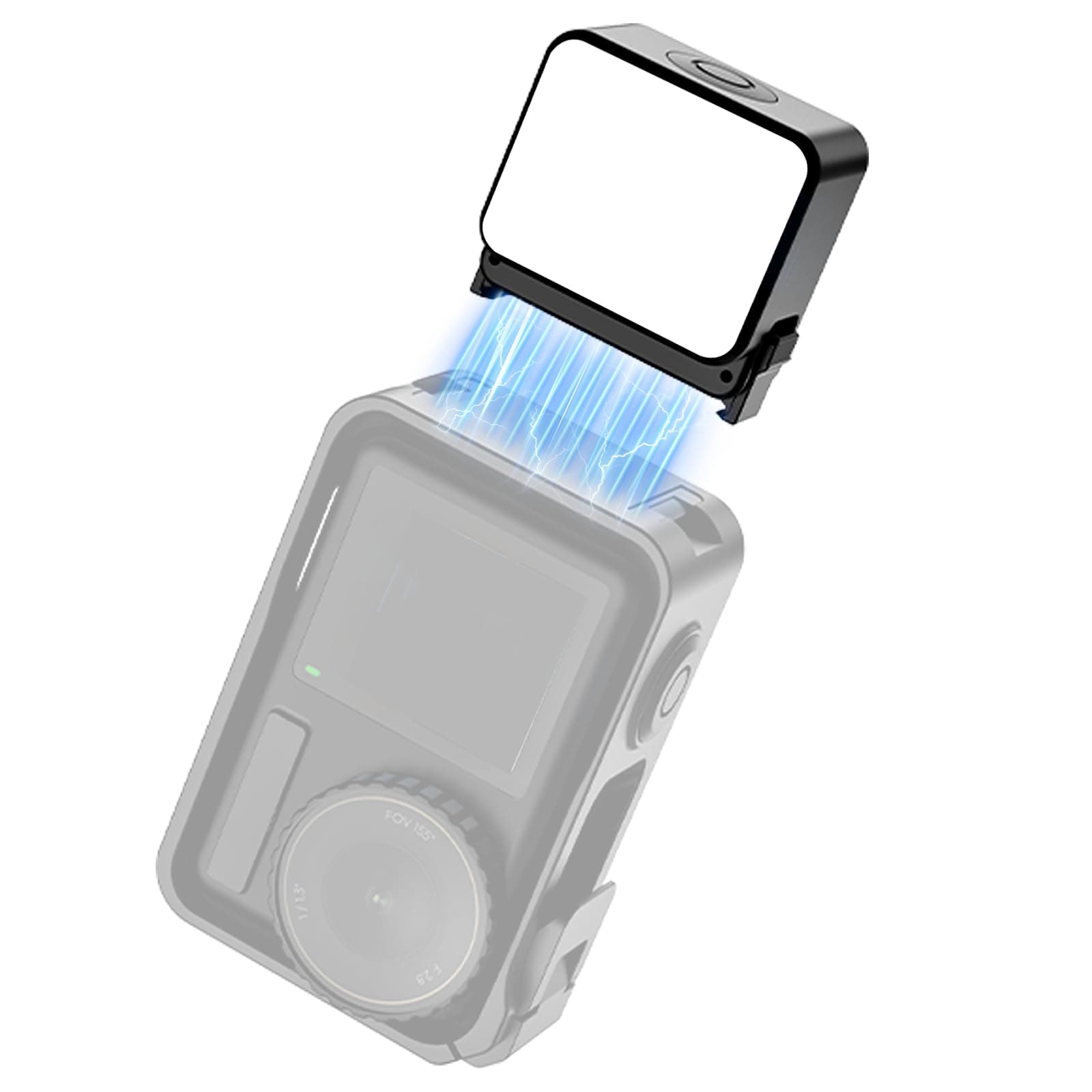 LM18 Mini Light, Magnetic Waterproof for DJI Osmo Action 3 4 5 Pro