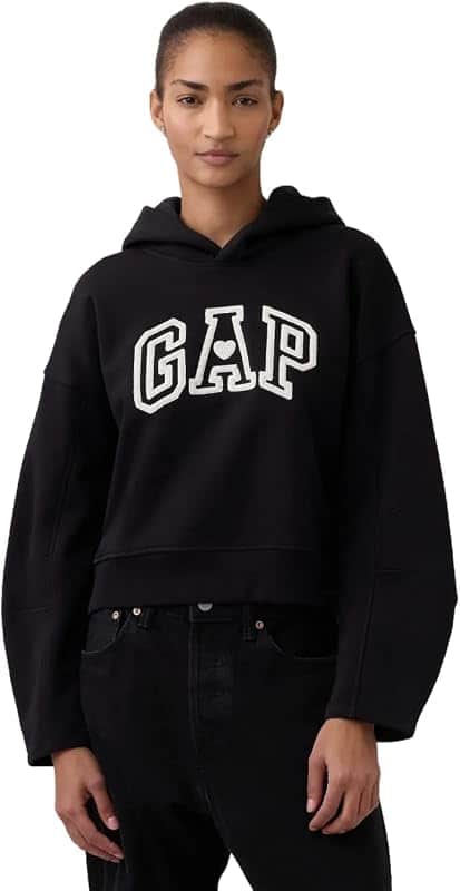 Women's Barrel Sleeve Logo Hoodie