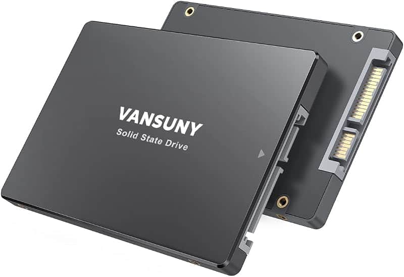 Vansuny 128GB SATA III SSD Internal Solid State Drive 2.5” Internal Drive Advanced 3D NAN…