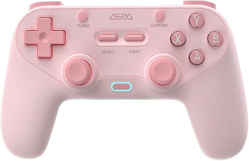 ASRVA Tri-Mode Wireless Gaming Controller for PC/PS3/Steam, 2.4G/Bluetooth/USB Wired Game…