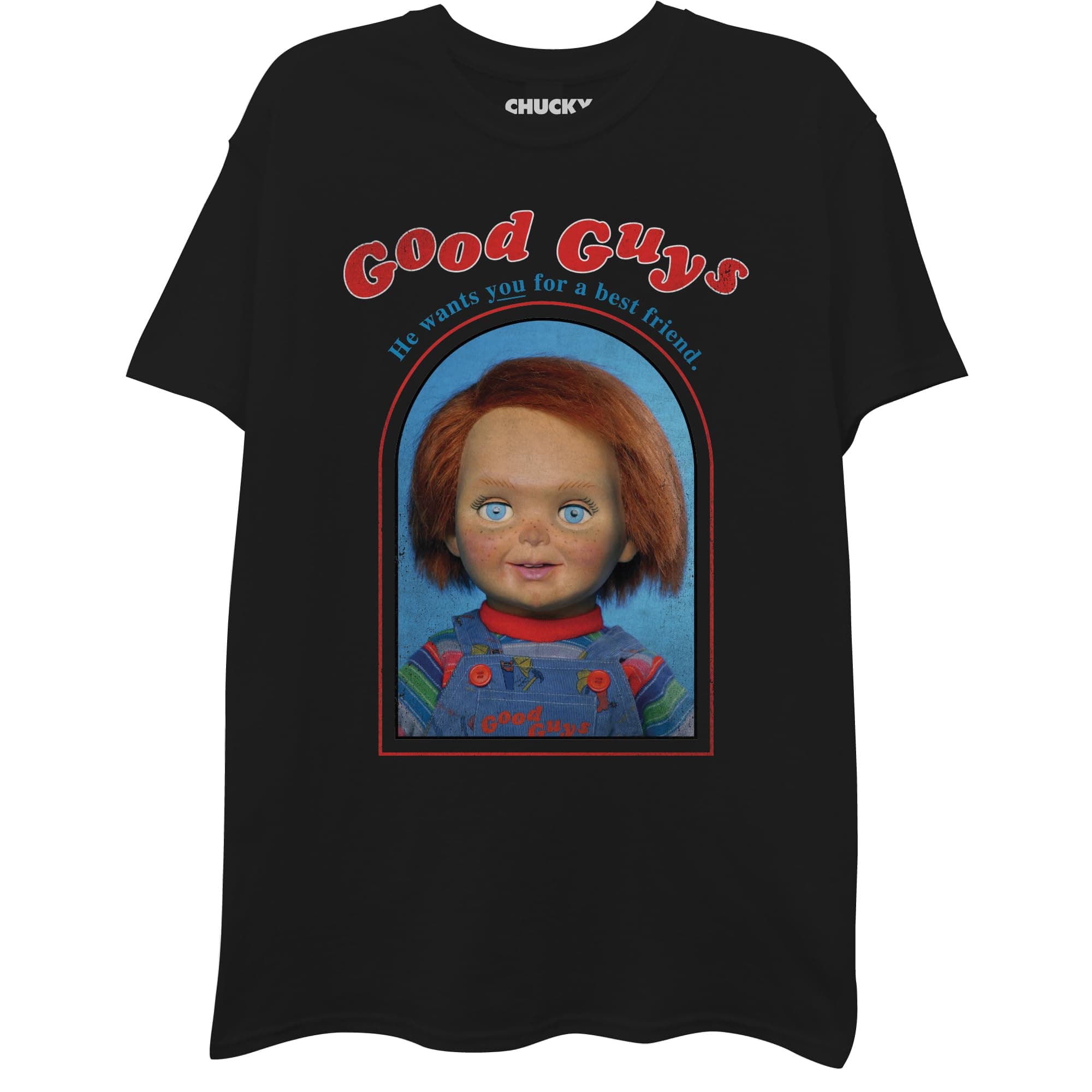 Chucky Men's Chucky Child's Play Good Guys Men's Short Sleeve T-Shirt