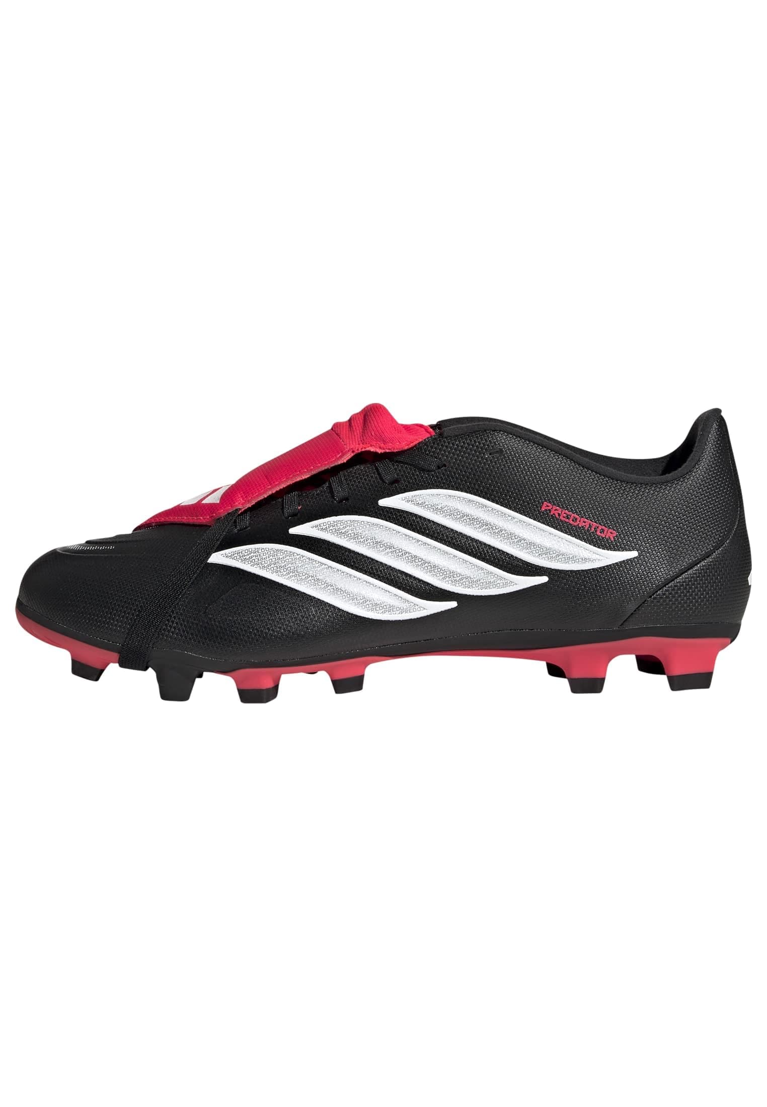 Club Fold-Over Tongue Firm GroundMulti Ground Soccer Cleats - Pink, White