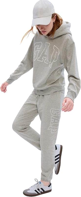 Women's Oversized Logo Fleece Jogger Sweatpants