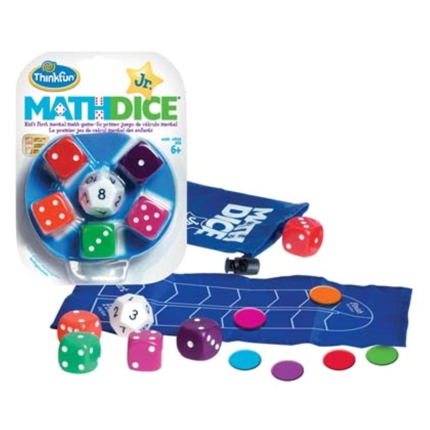 Math Dice Junior Game - Engaging Math Skills Builder | Perfect for Kids Aged 6+ | Aids in…