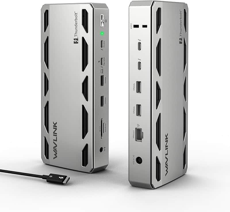 WAVLINK Thunderbolt 5 Dock, Intel Certified TB5 Docking Station, 120Gbps | Single 8K@144H…