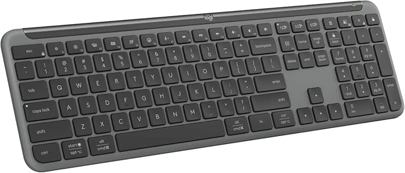 Signature Slim K950 Wireless Keyboard with Quiet Typing - Graphite | Full size, sleek des…