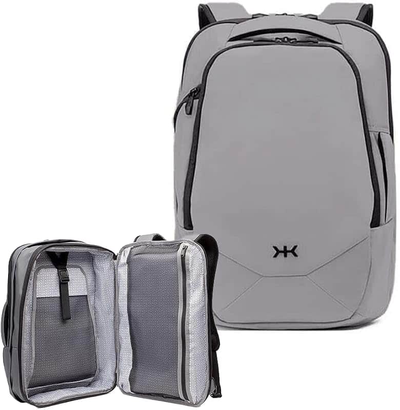 Knack Series 2 Small Travel Backpack 16-Inch Laptop, Expandable 17-27L | Compact travel b…