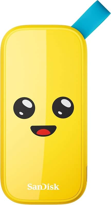 1TB Portable SSD, Up to 800MB/s Read Speeds, Fortnite Peely Edition | External Solid Stat…
