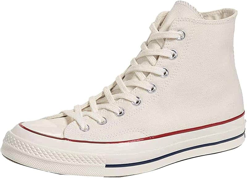 Converse Unisex All Star 70s High Top Unisex Sneakers, Parchment, 11 US Women/9 US Men