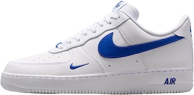 Air Force 1 '07 Men's Shoes (White/Game Royal)