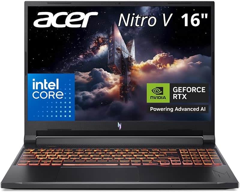 Nitro V 16in Gaming Laptop 16GB RAM 512GB SSD RTX 5070 180Hz