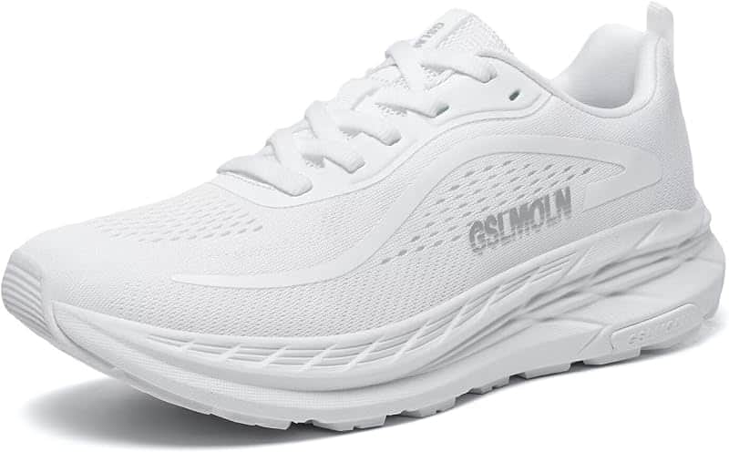 Women's Non-Slip Fashion Walking Shoes Breathable Mesh Tennis Gym Sneakers