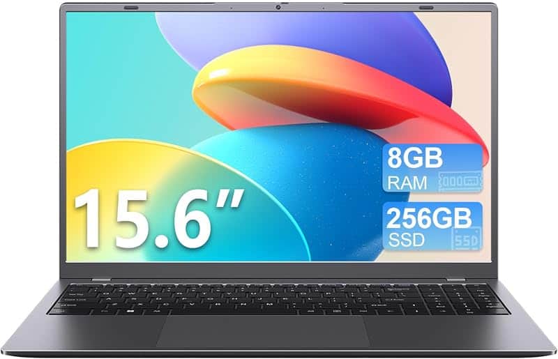 KINOBUC 2026 Laptop 16GB RAM, 256GB SSD, Pentium 6500Y Up to 3.4GHz | 15.6 Inch FHD IPS D…