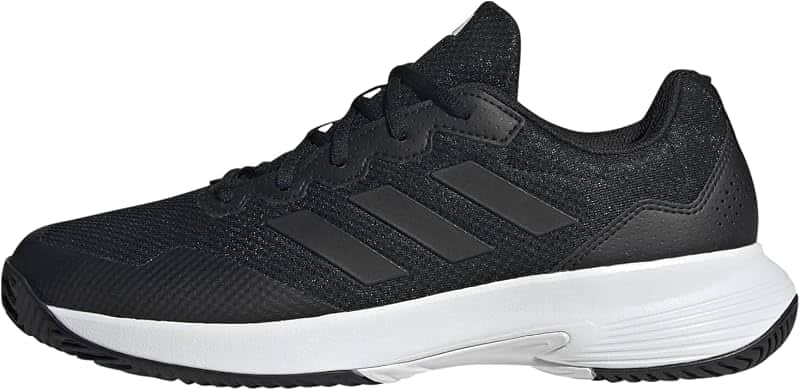 Mens Gamecourt 2.0 Tennis Sneakers Shoes - Black