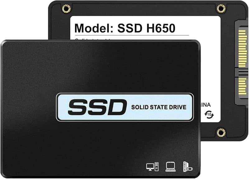 SATA III 128GB SSD - 2.5” Internal Solid State Drive, 3D NAND 6Gb/s Upgrade PC or Laptop…