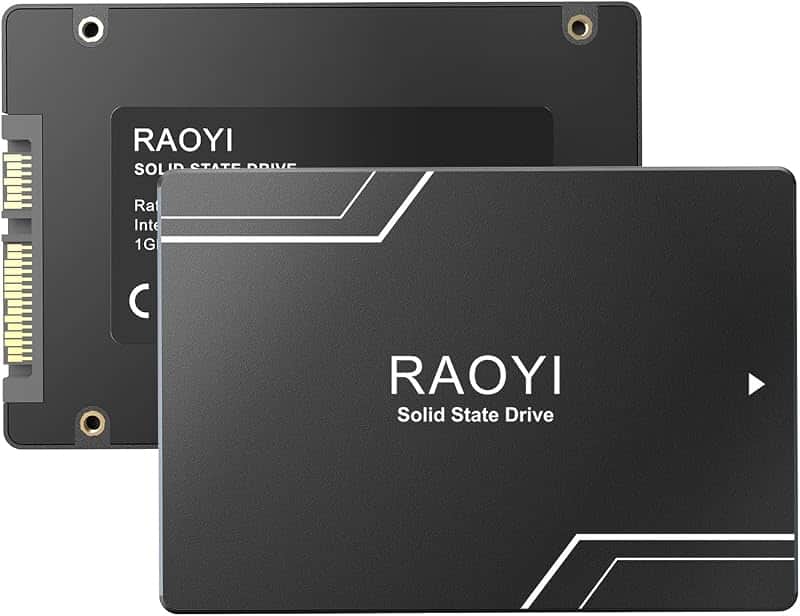 RAOYI 128GB Internal SSD SATA III 2.5” Solid State Drive 3D NAND Flash Advanced SSD Hard…