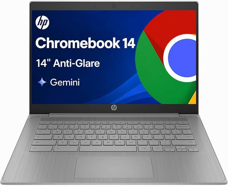 Chromebook 14 Laptop,14" HD, Intel Celeron N4500, 4GB RAM, 128GB Storage