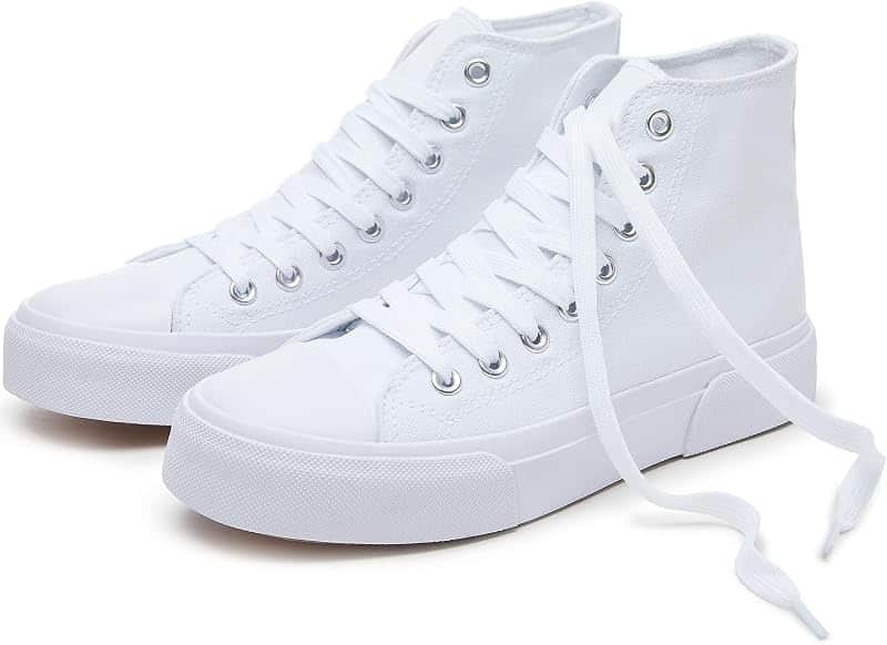 High Top Canvas Sneakers Fashion Walking Shoes