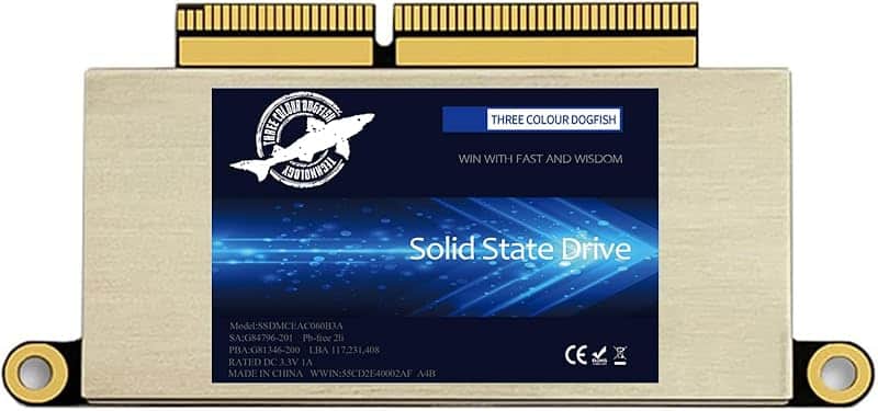DOGFISH SSD 512GB Internal Solid State Drive PCIe NVMe Gen3.0x4 for Upgrade 2016 2017 13"…