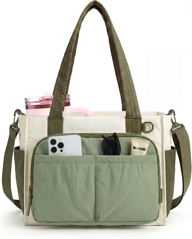 Tote Bag for Women, Puffy Laptop Work College Shoulder Handbag