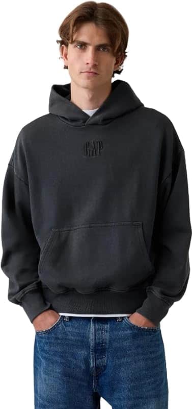 mens Pullover Logo Corp Hoodie