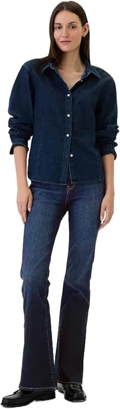 Women's High Rise Flare Jeans