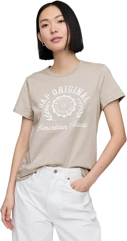 Women's Favorite Crewneck Graphic Tee T-Shirt