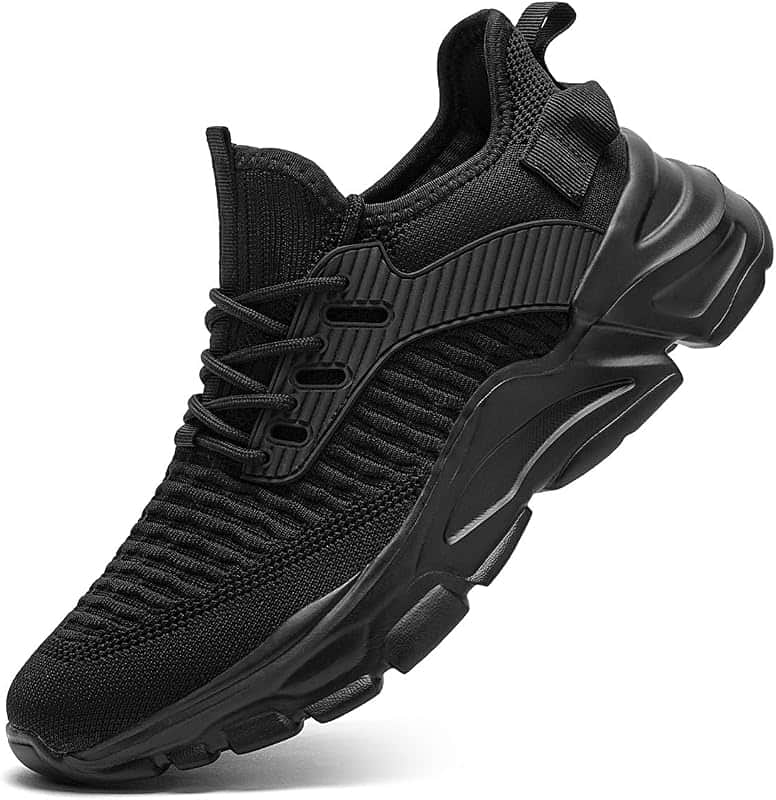 Men's Slip on Walking Shoes Tennis Running Sneakers Lightweight Breathable Casual Soft So…