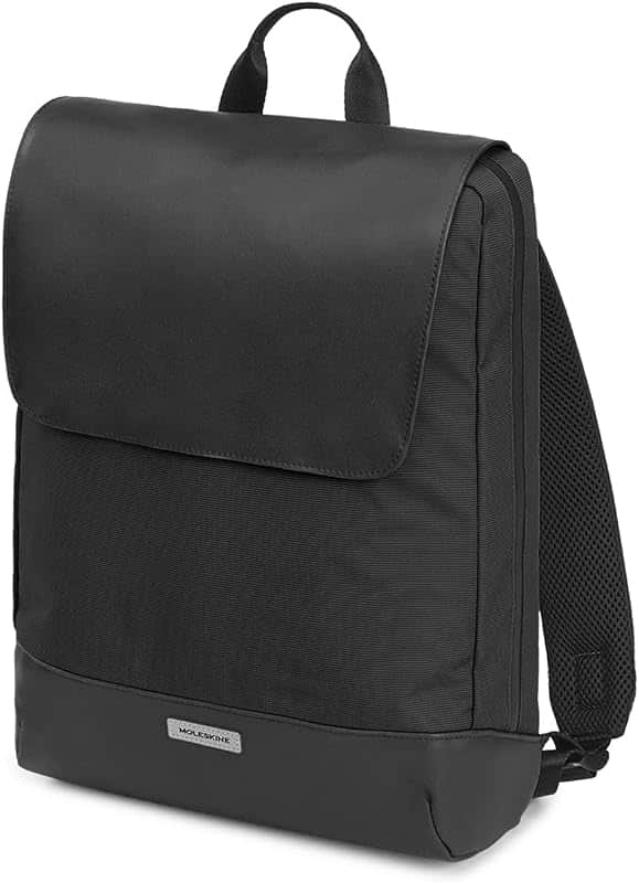 Metro Slim Backpack, 15-Inch Laptop Storage, Black