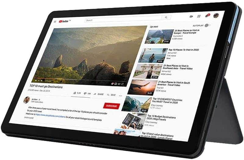 Chromebook Duet, 2-in-1, 10.1" WUXGA (1920 x 1200) Display, MediaTek Helio P60T, 4GB LPDD…