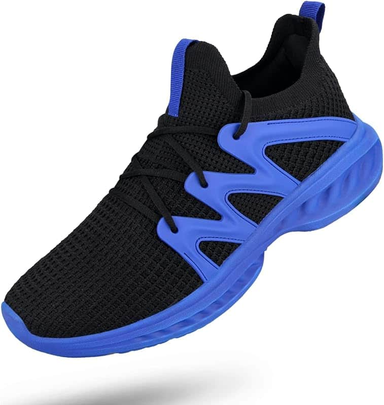 Men's Slip on Walking Shoes Athletic Non Slip Tennis Running Shoes