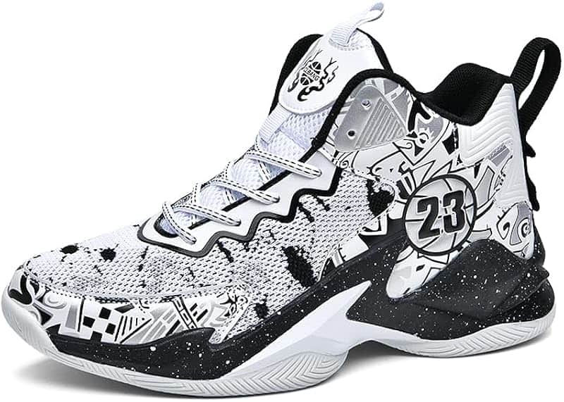 Boy's Basketball Shoes Lightweight Fashion Sneakers