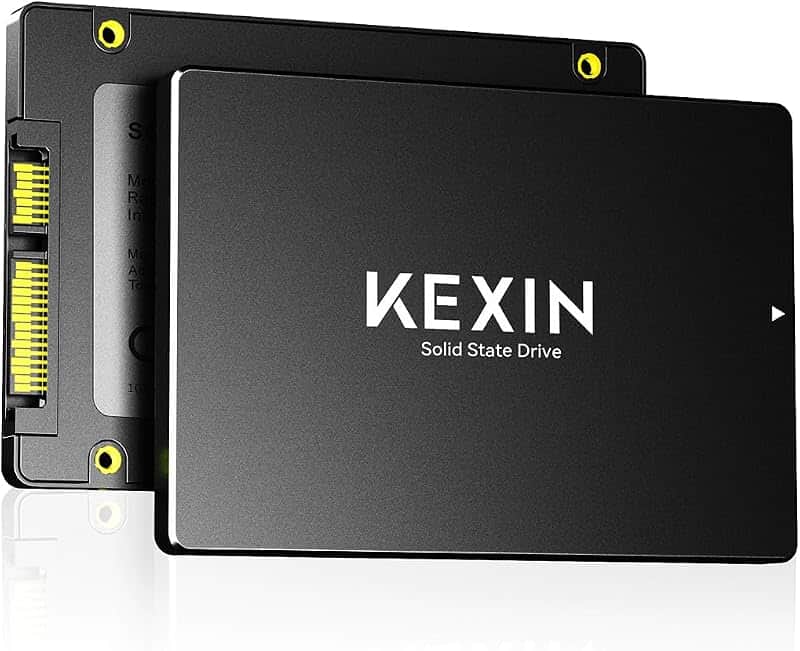 KEXIN 64GB SATA III Internal SSD 2.5" Internal Solid State Drive 64G up to 280MB/s SATA 3…