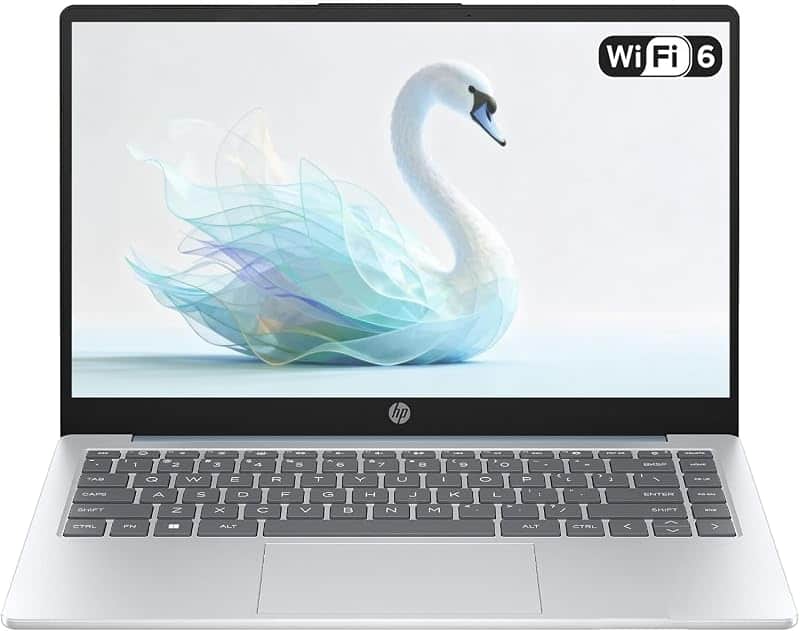 New Everyday Slim Laptop, AMD Processor, 4GB DDR5 RAM, 128GB SSD, Long Battery Life, Micr…