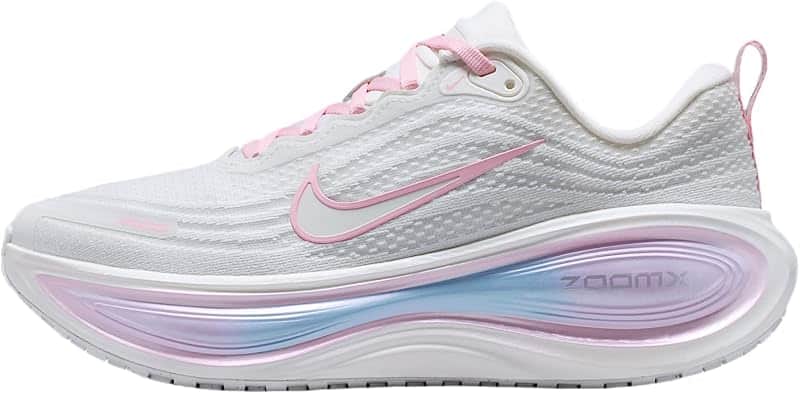 Vomero Plus Women’s Road Running Shoes (Summit White/Off Noir/Metallic Silver/Summit White)