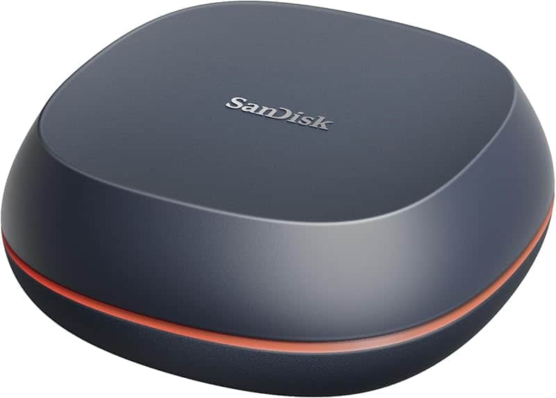 8TB Desk Drive SSD, Up to 1000MB/s Read Speeds, Black | Desktop External Solid State Driv…