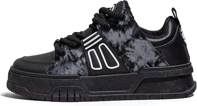 Men's Skateboard Shoes Casual Athletic Sneakers Comfort Trendy Street Style