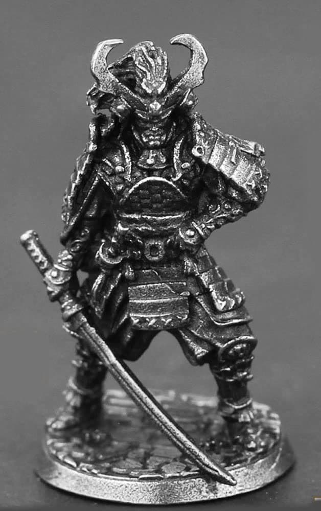 Alloy Samurai Model, Ancient Mini Warrior Model Toy, Japanese Style Table Games and Chess…
