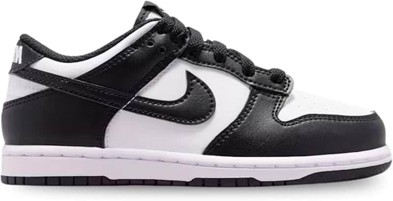 Dunk Low Preschool Lifestyle Shoes (White/Black/White)